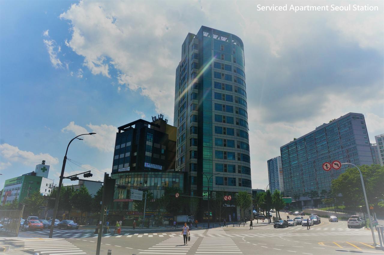 Serviced Apartment Seoul Station Exterior foto