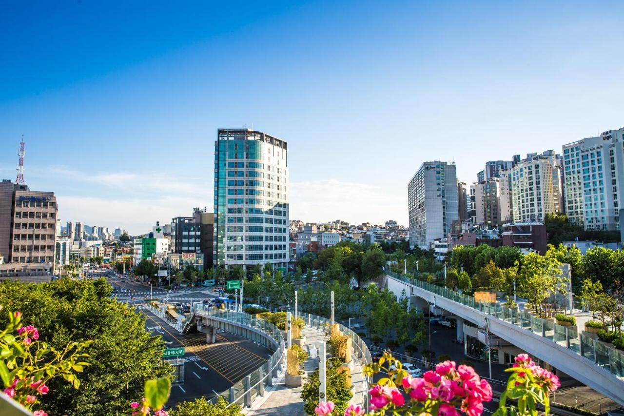 Serviced Apartment Seoul Station Exterior foto